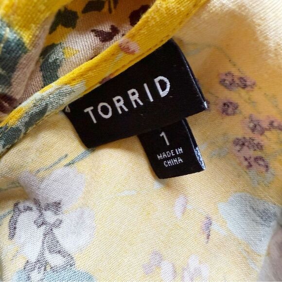 Torrid floral boho top - Picture 2 of 5